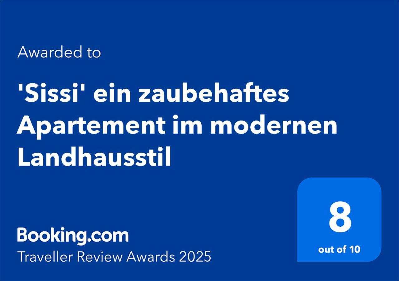 'Sissi' Ein Zaubehaftes Apartement Im Modernen Landhausstil Обераммергау Экстерьер фото